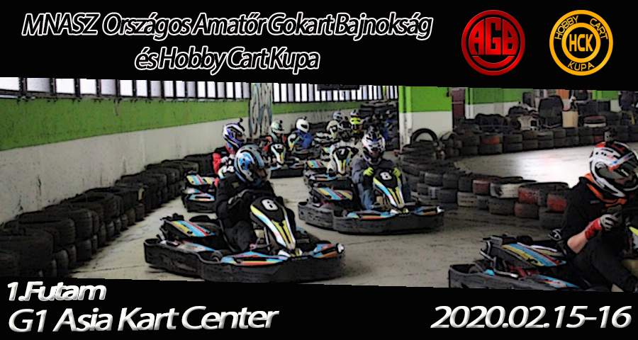 1. futam – G1 Asia Kart Center (2020.02.13-02.16)