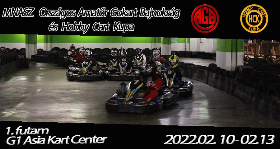 1. futam – G1 Asia Kart Center (2022.02.10-02.13)