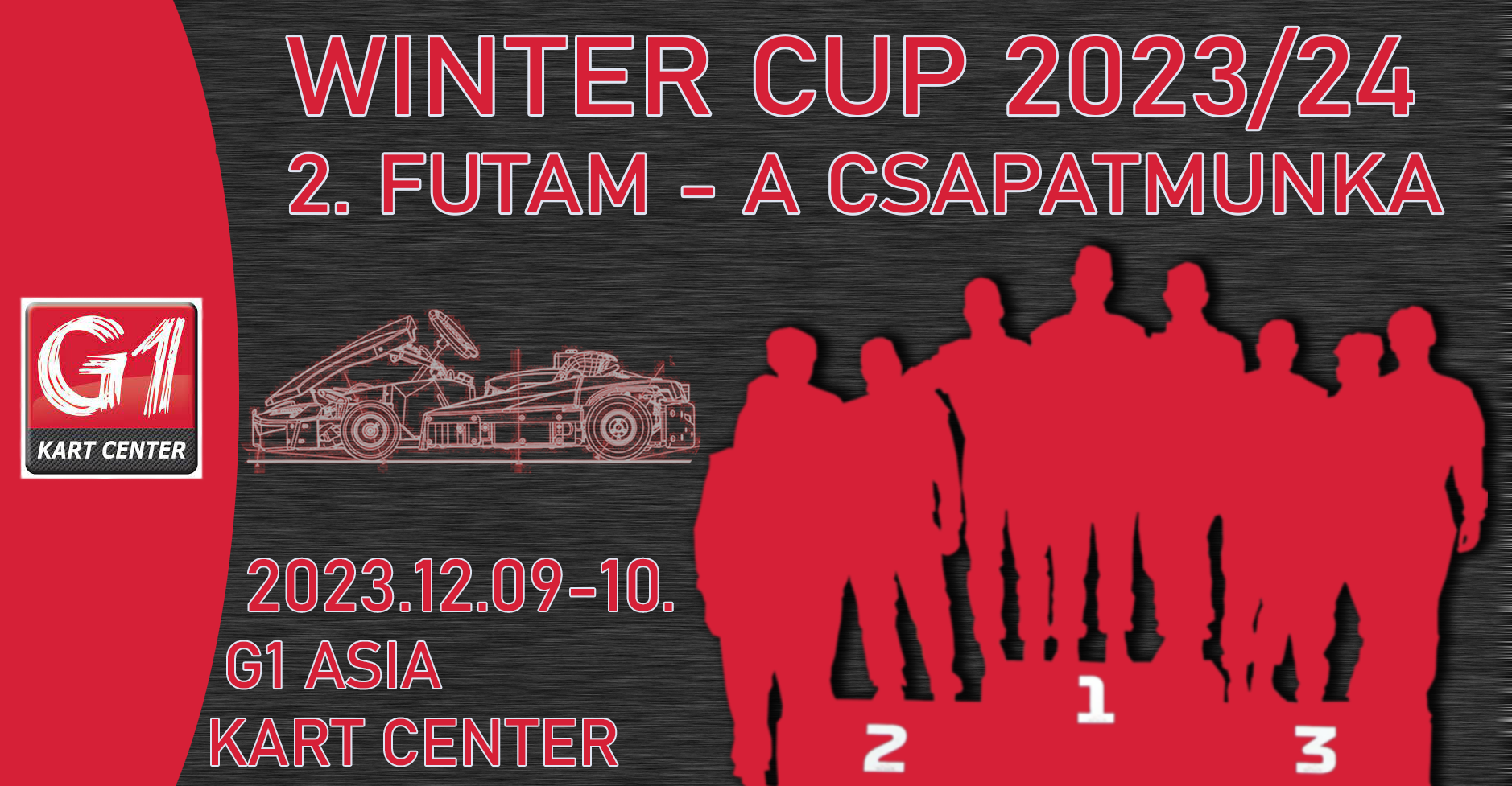 Winter Cup 2023/24 – 2. forduló – A csapatmunka (2023.12.09 és 12.10)